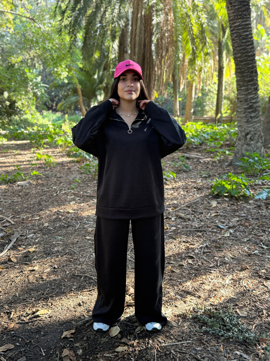 Comfy black baggy set