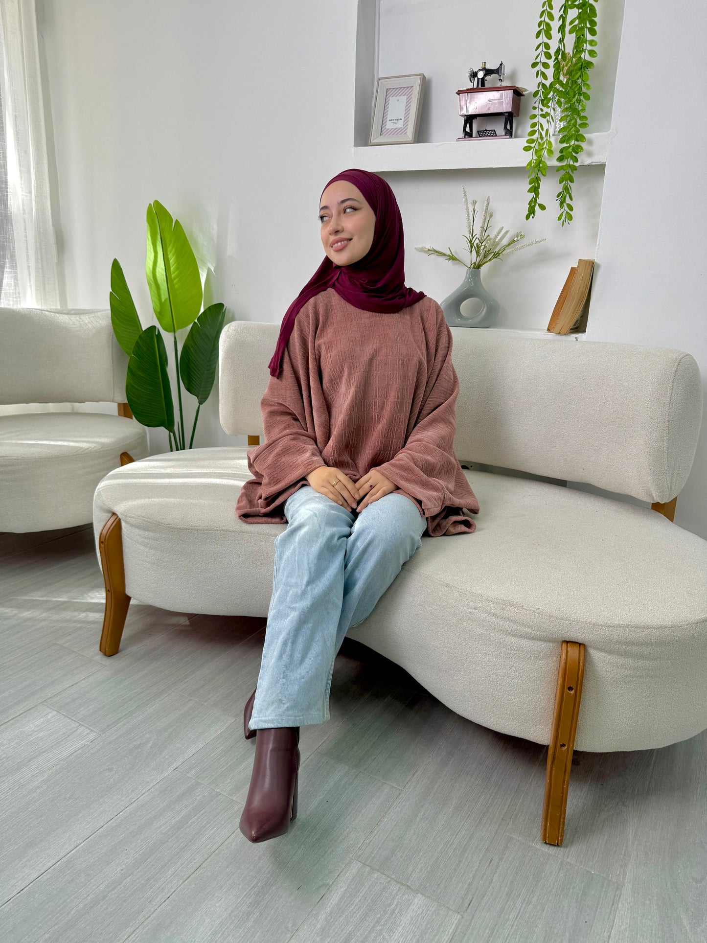 Pull dyna rose poudré