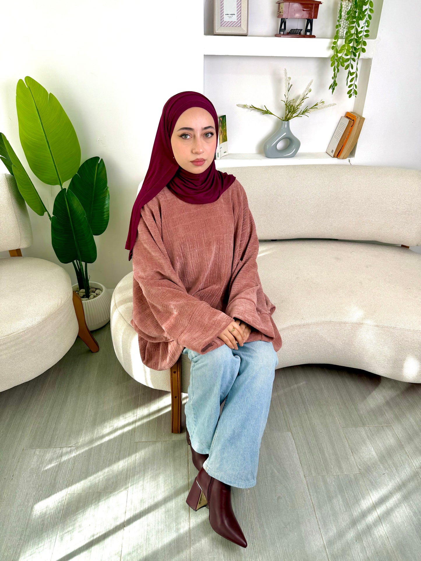 Pull dyna rose poudré