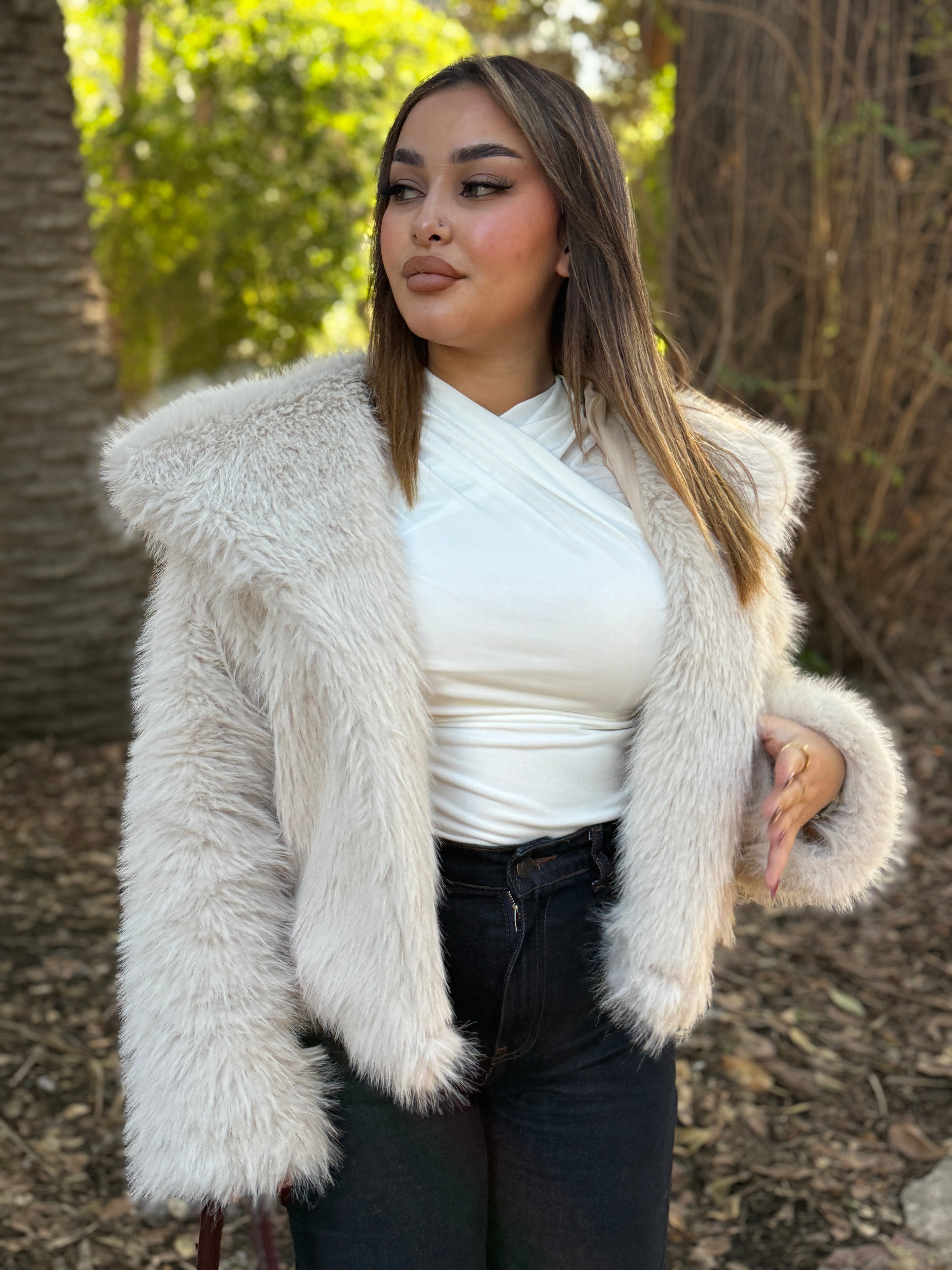 Coat vanessa beige