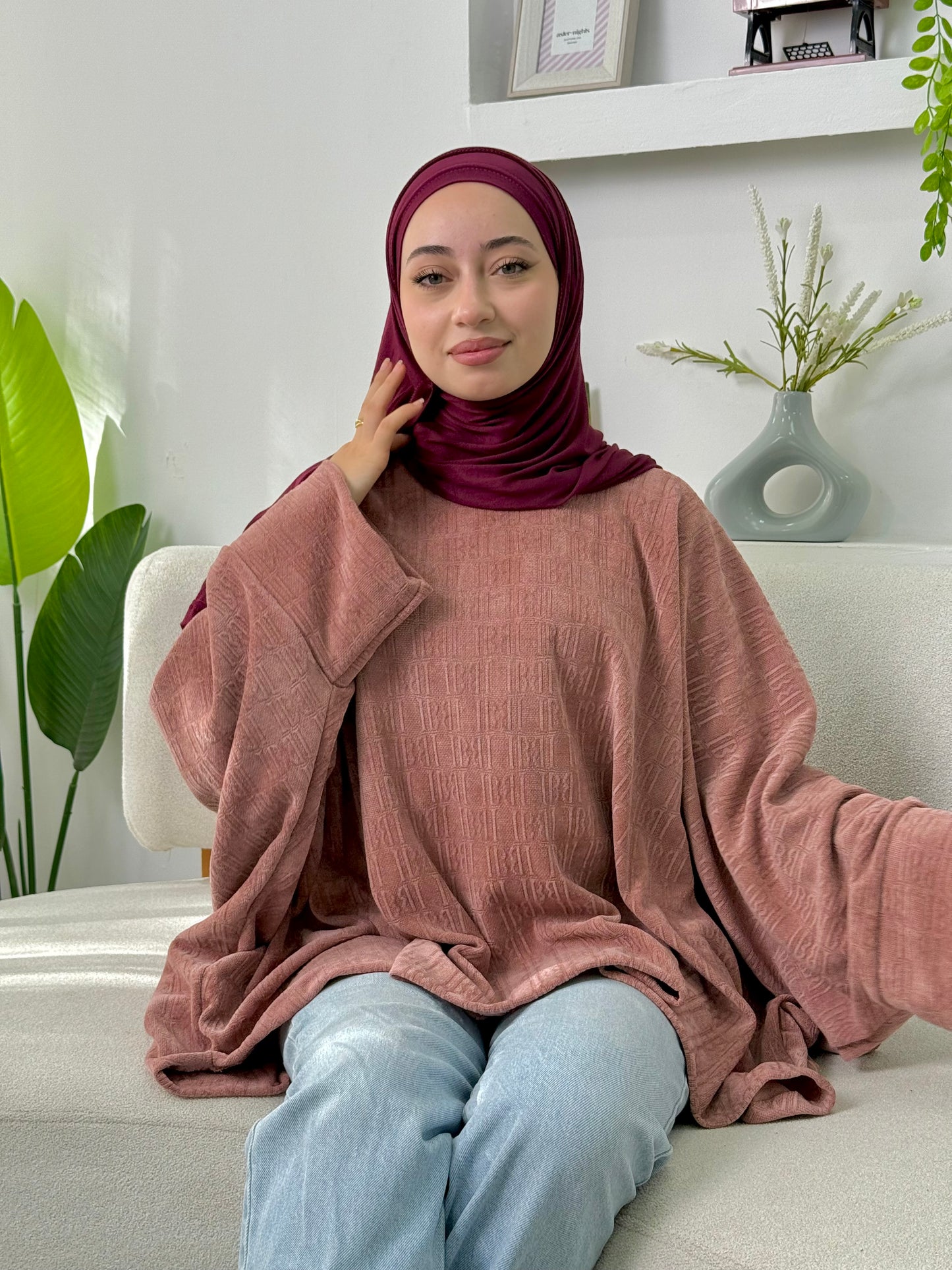 Pull dyna rose poudré