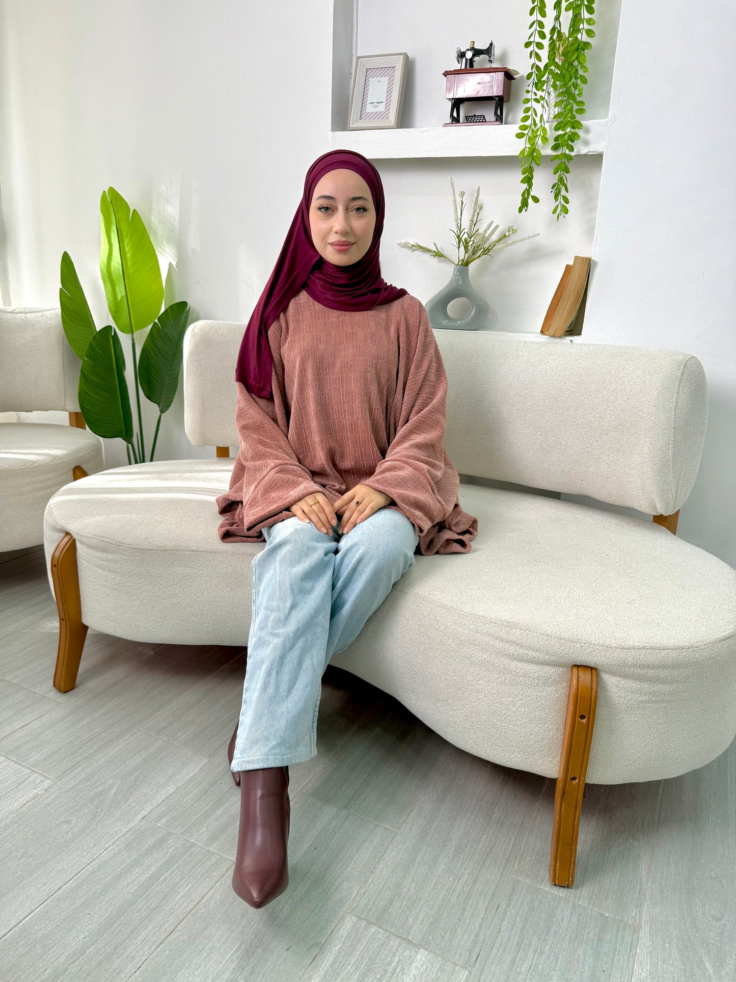 Pull dyna rose poudré