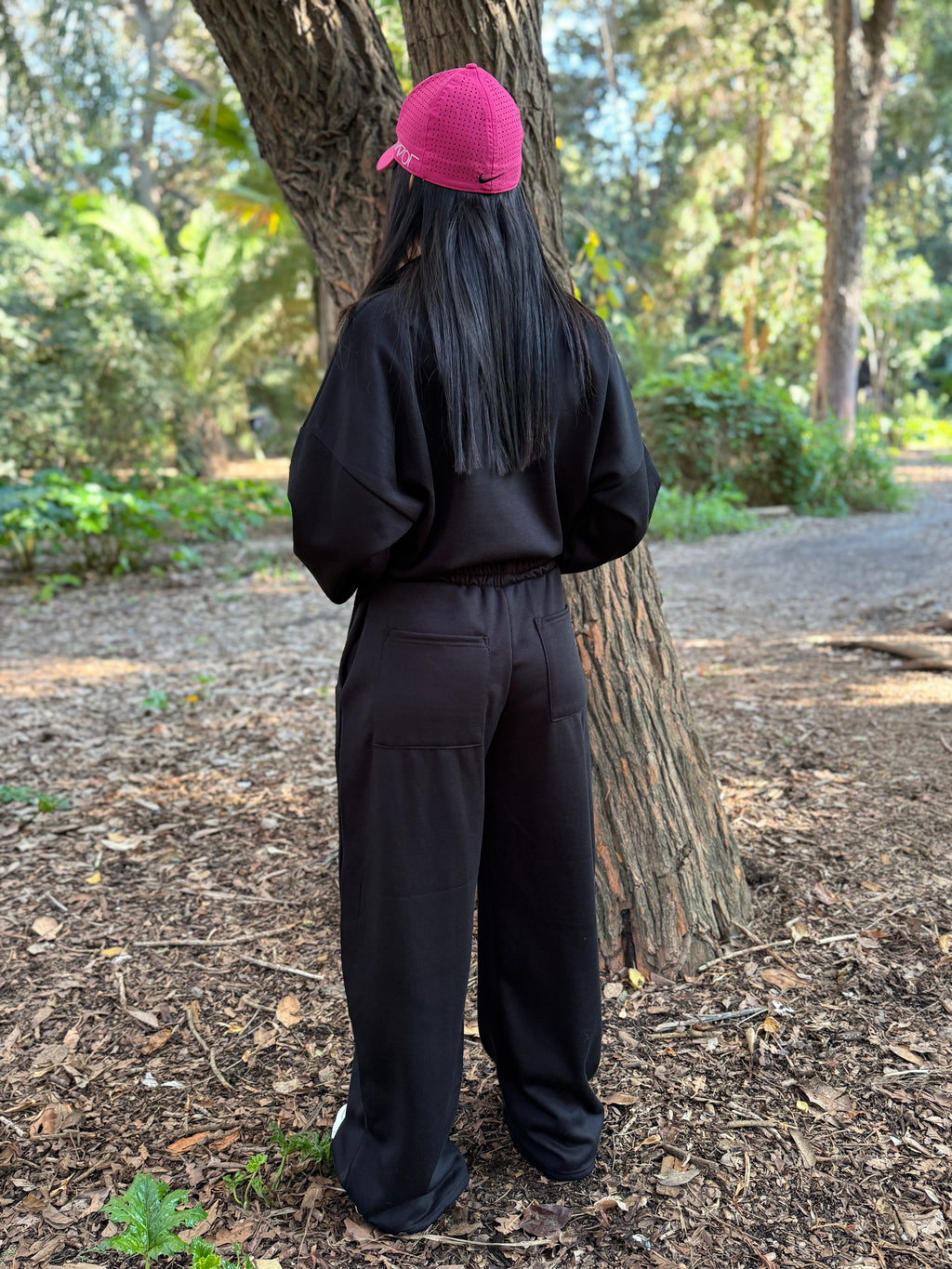 Comfy black baggy set