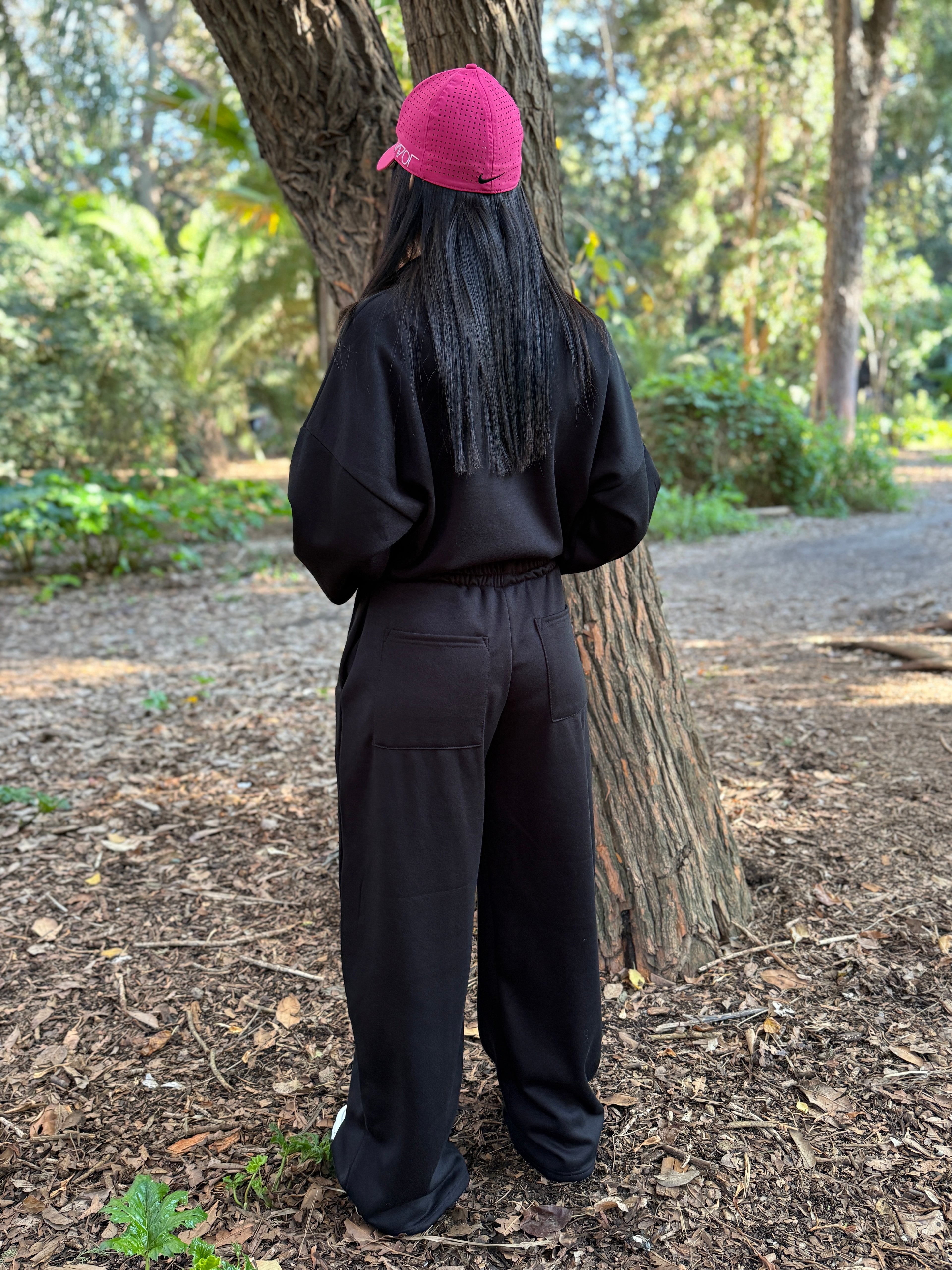 Comfy black baggy set