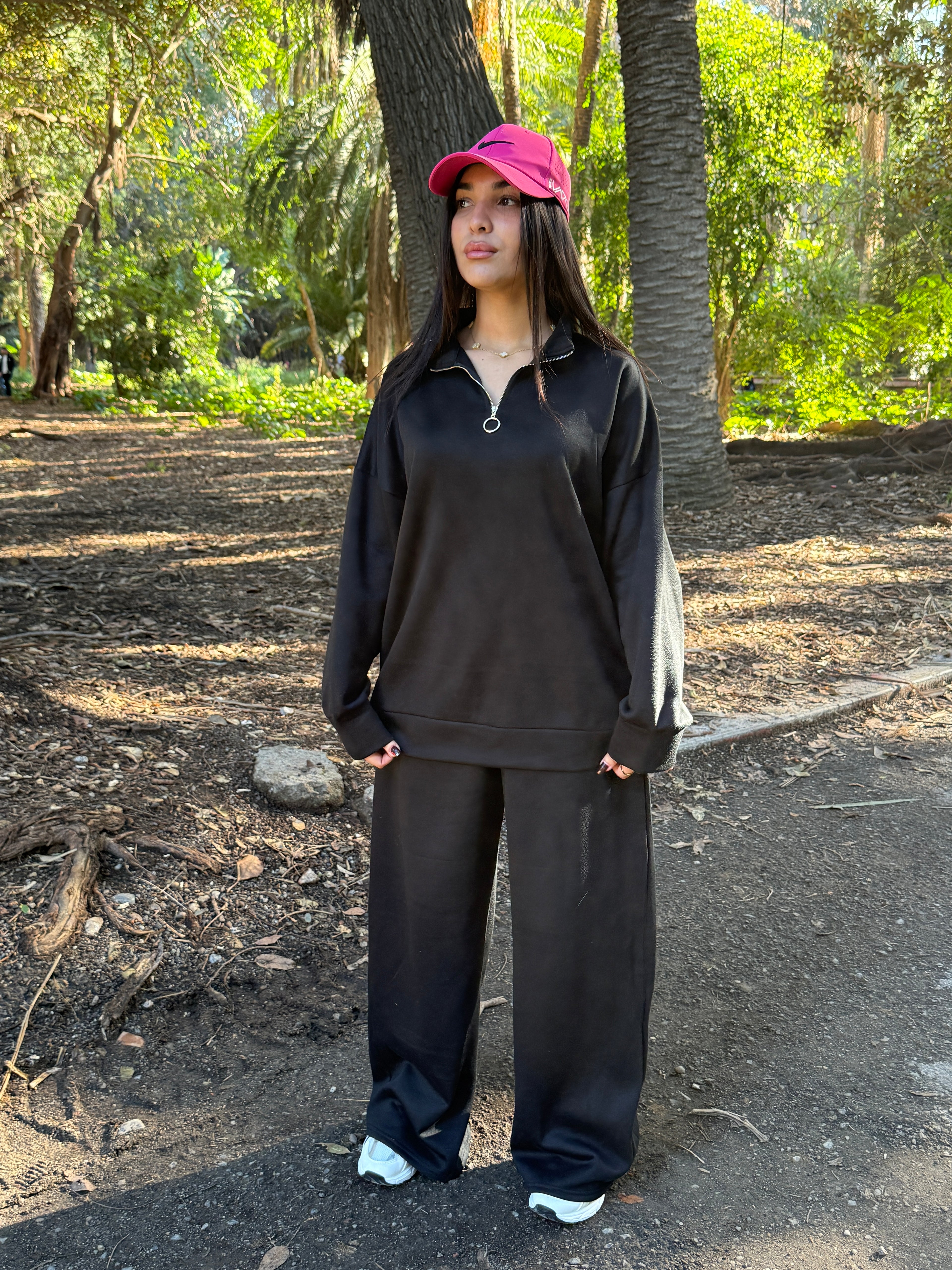 Comfy black baggy set