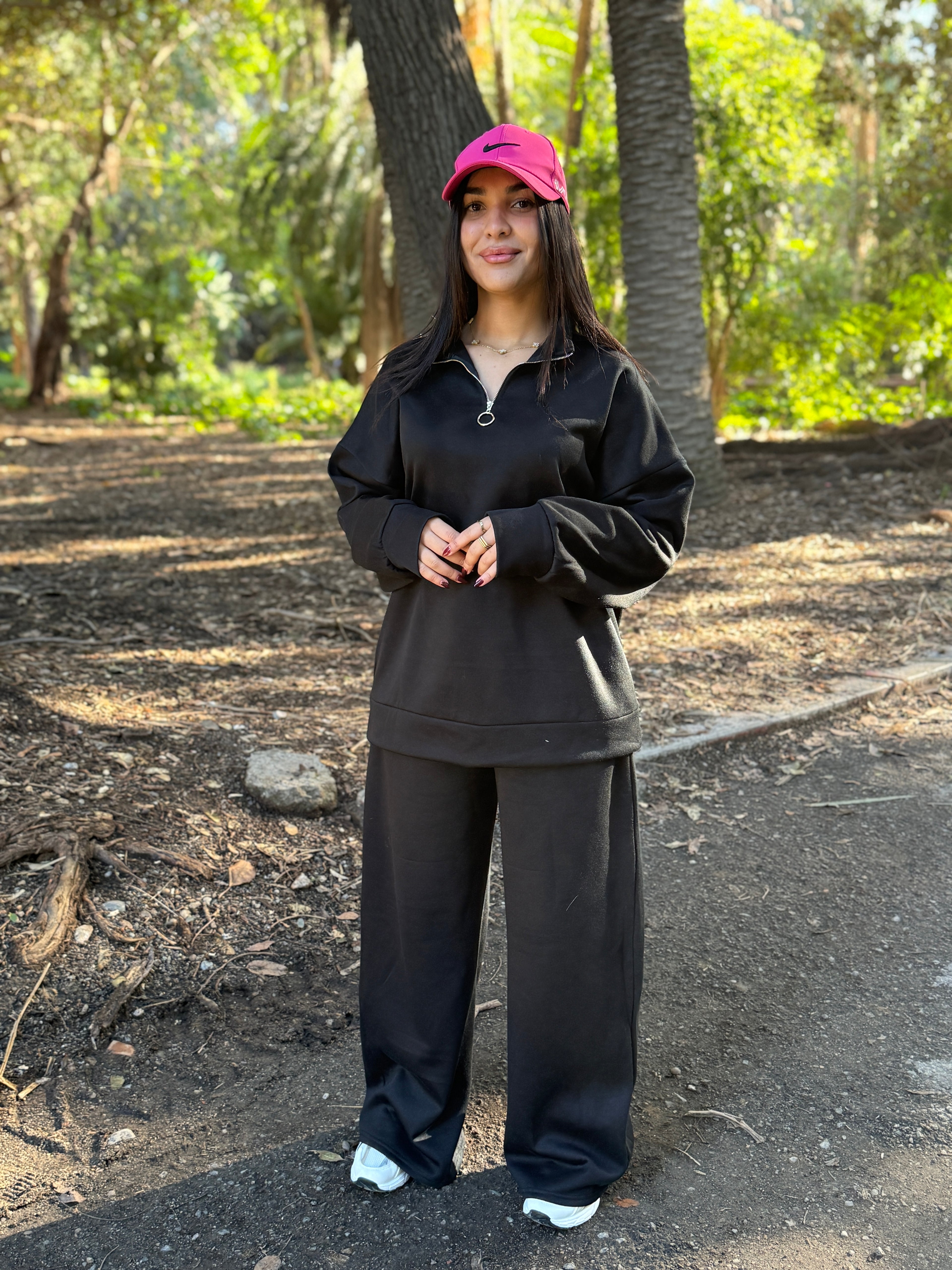 Comfy black baggy set