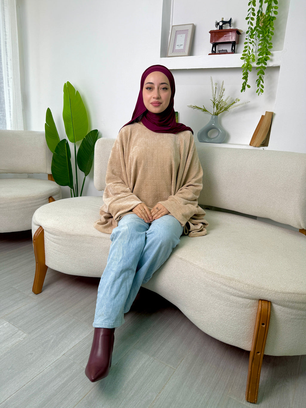 Pull dyna beige