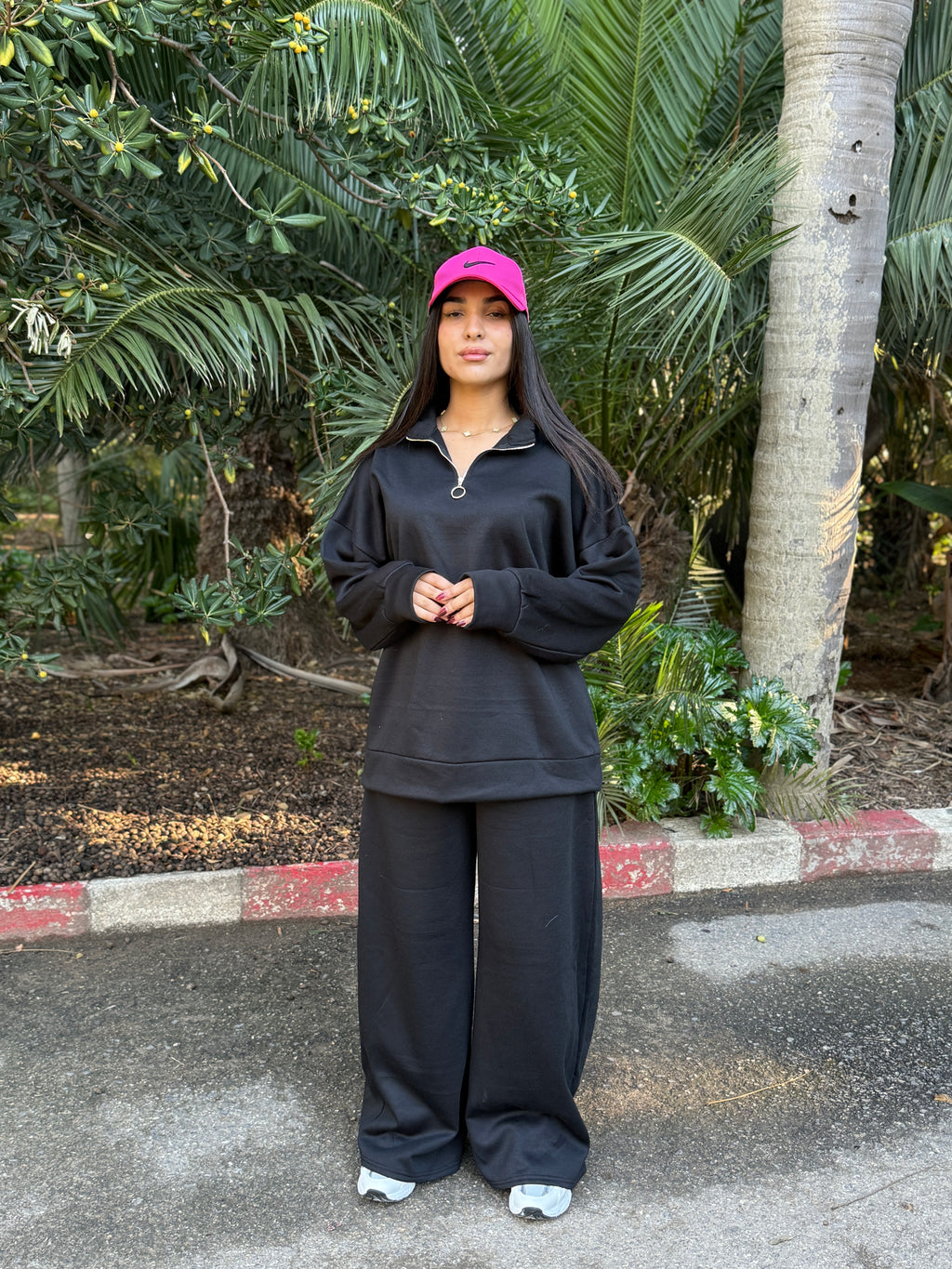 Comfy black baggy set