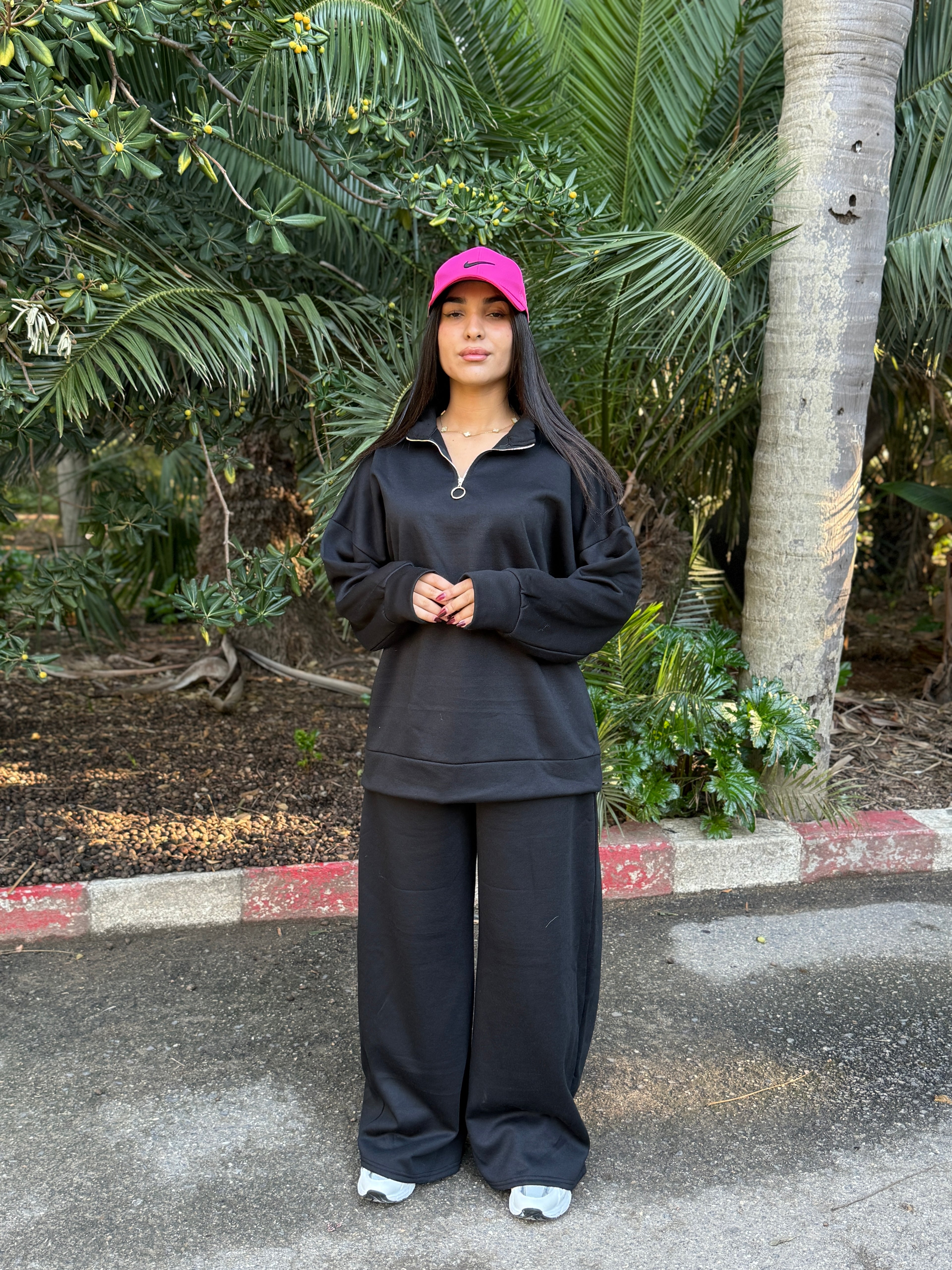 Comfy black baggy set