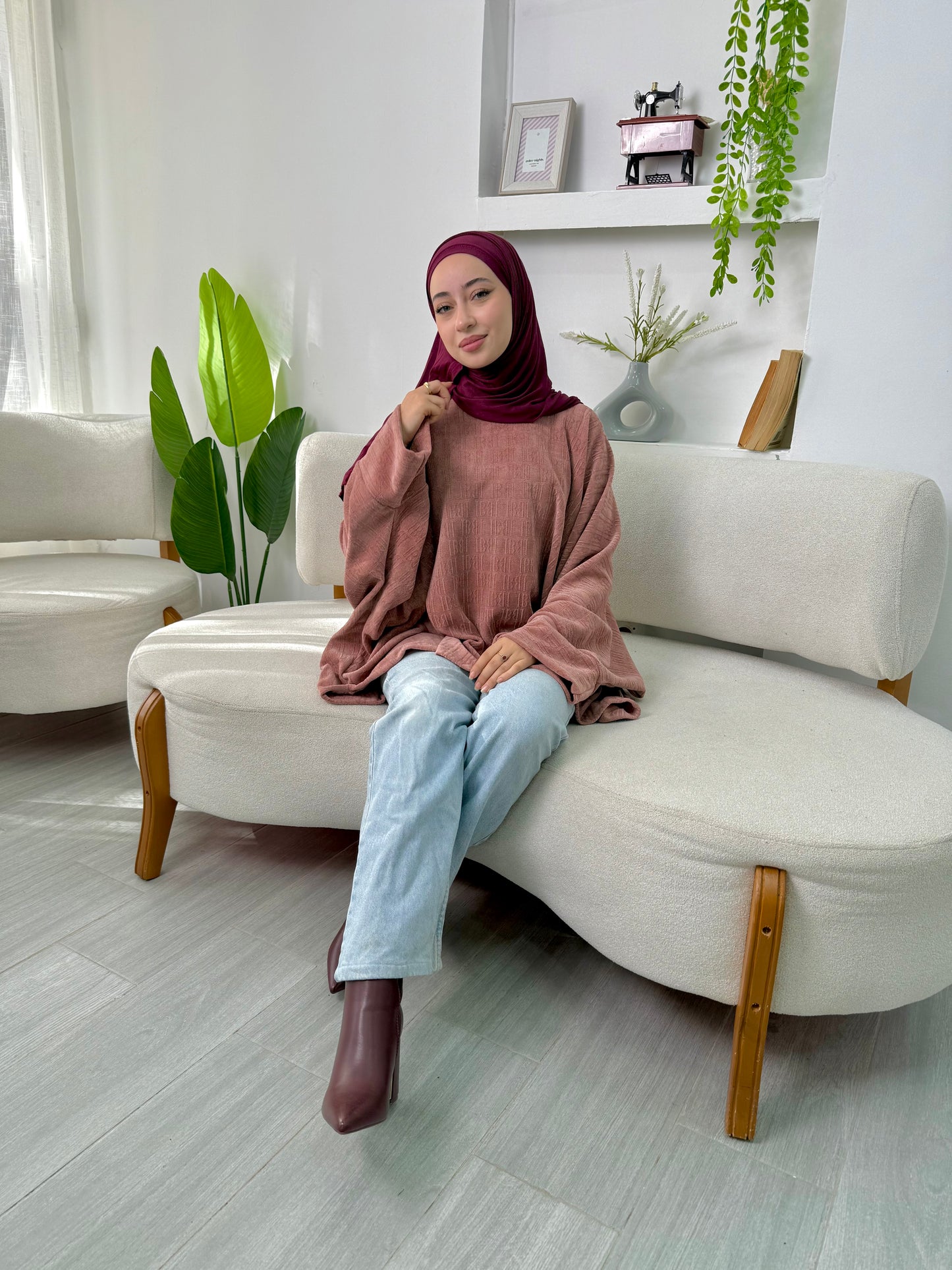 Pull dyna rose poudré