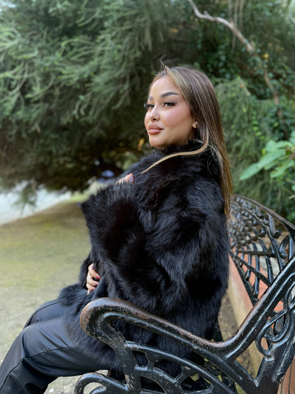 Coat vanessa black