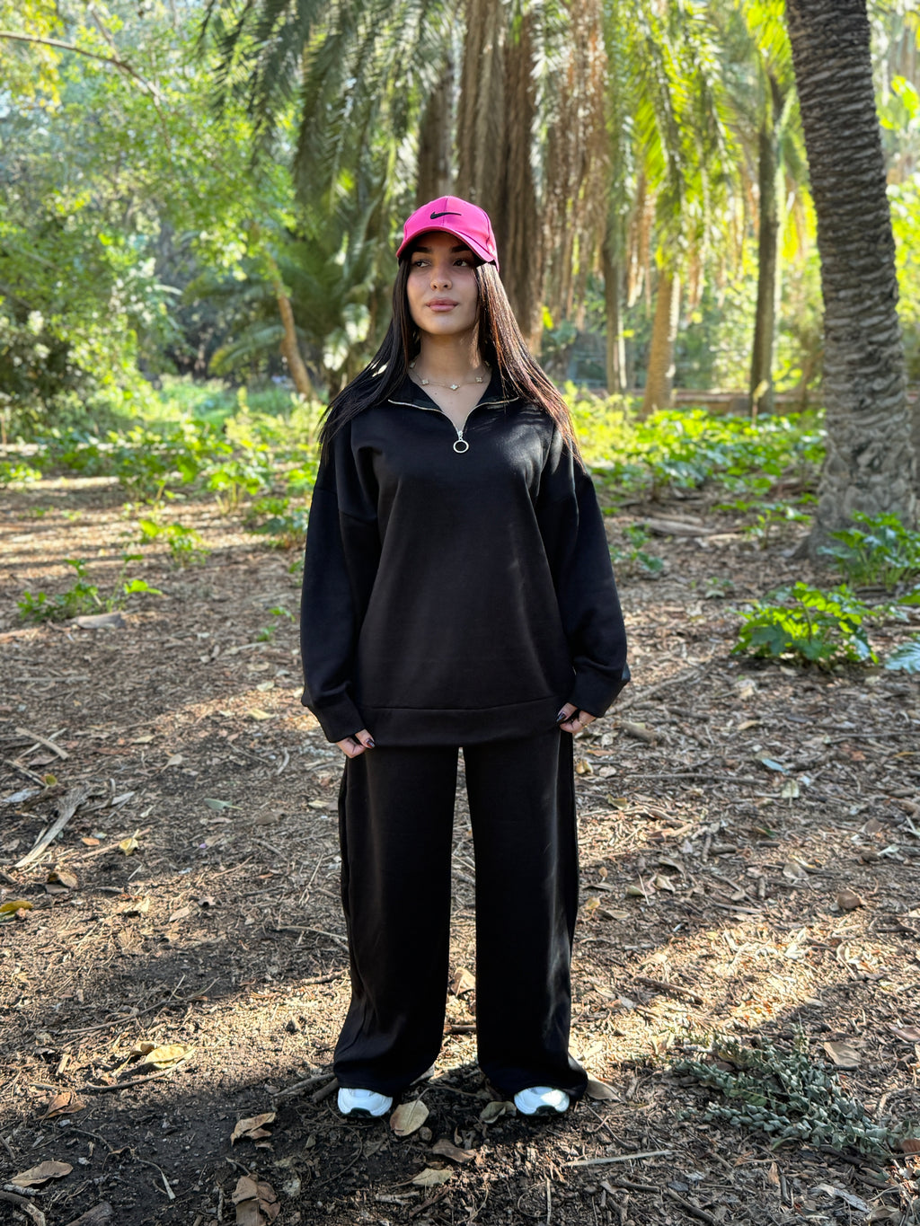 Comfy black baggy set