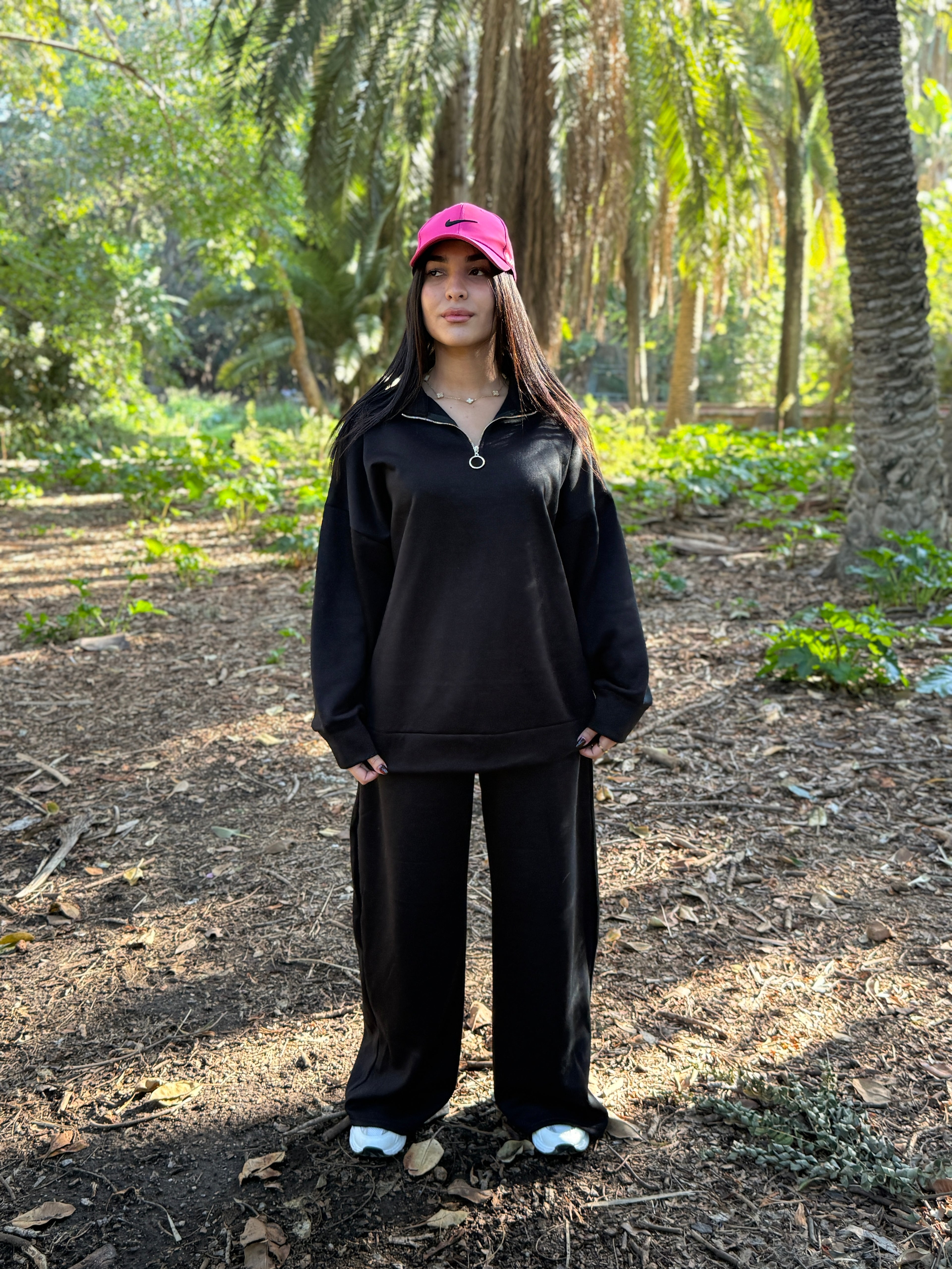 Comfy black baggy set