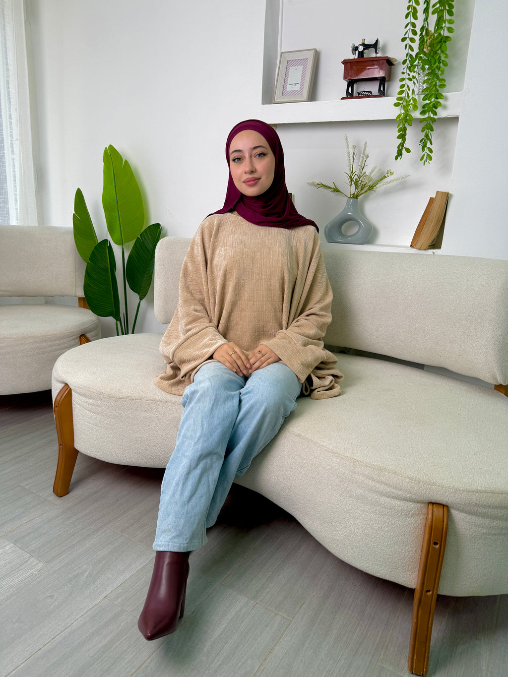Pull dyna beige