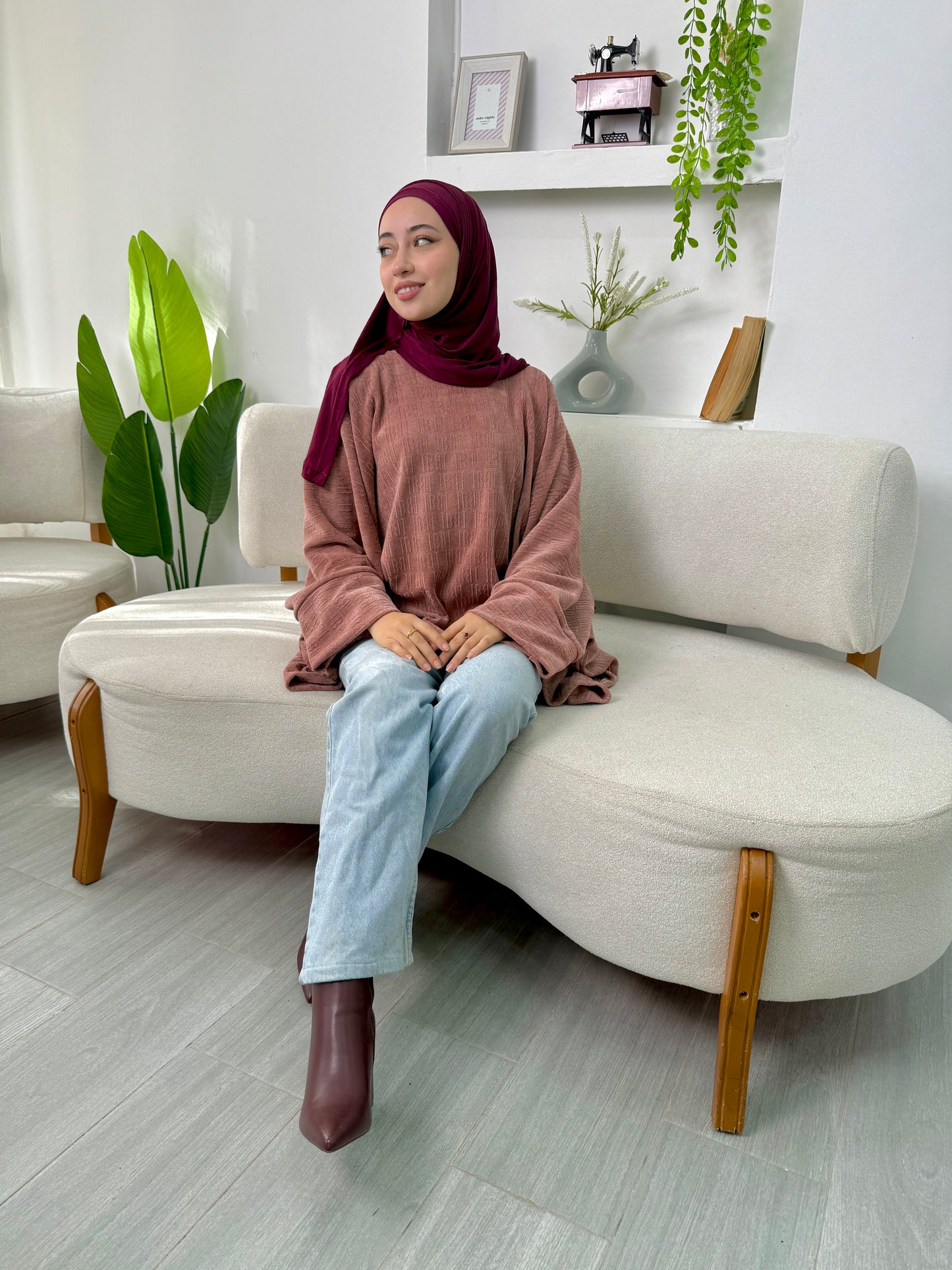 Pull dyna rose poudré