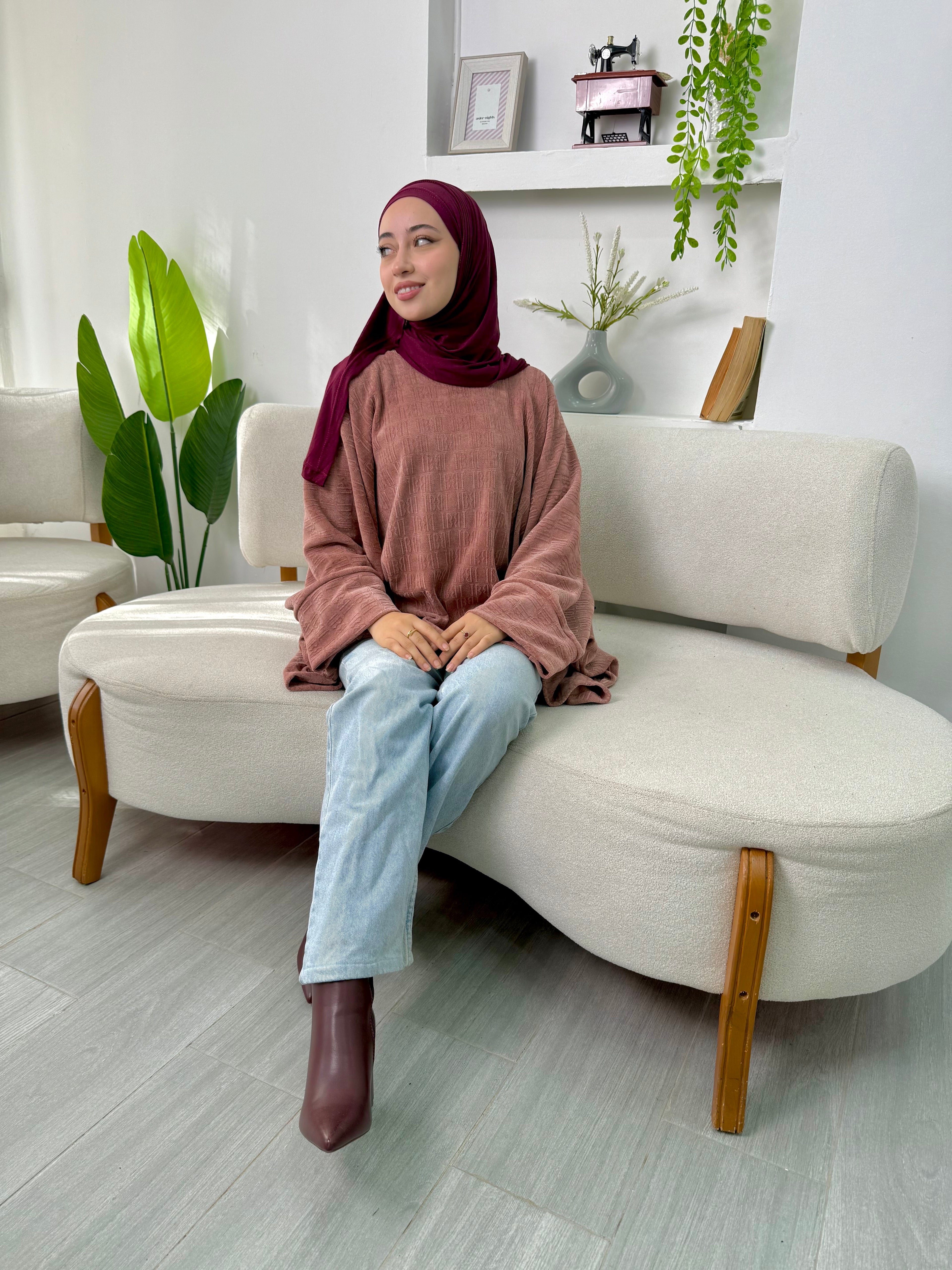 Pull dyna rose poudré