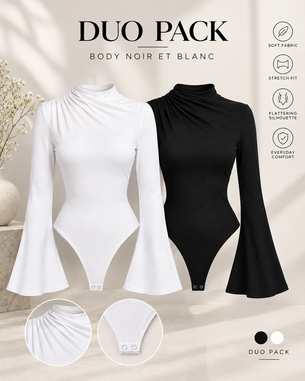 Duo bodysuits Aura