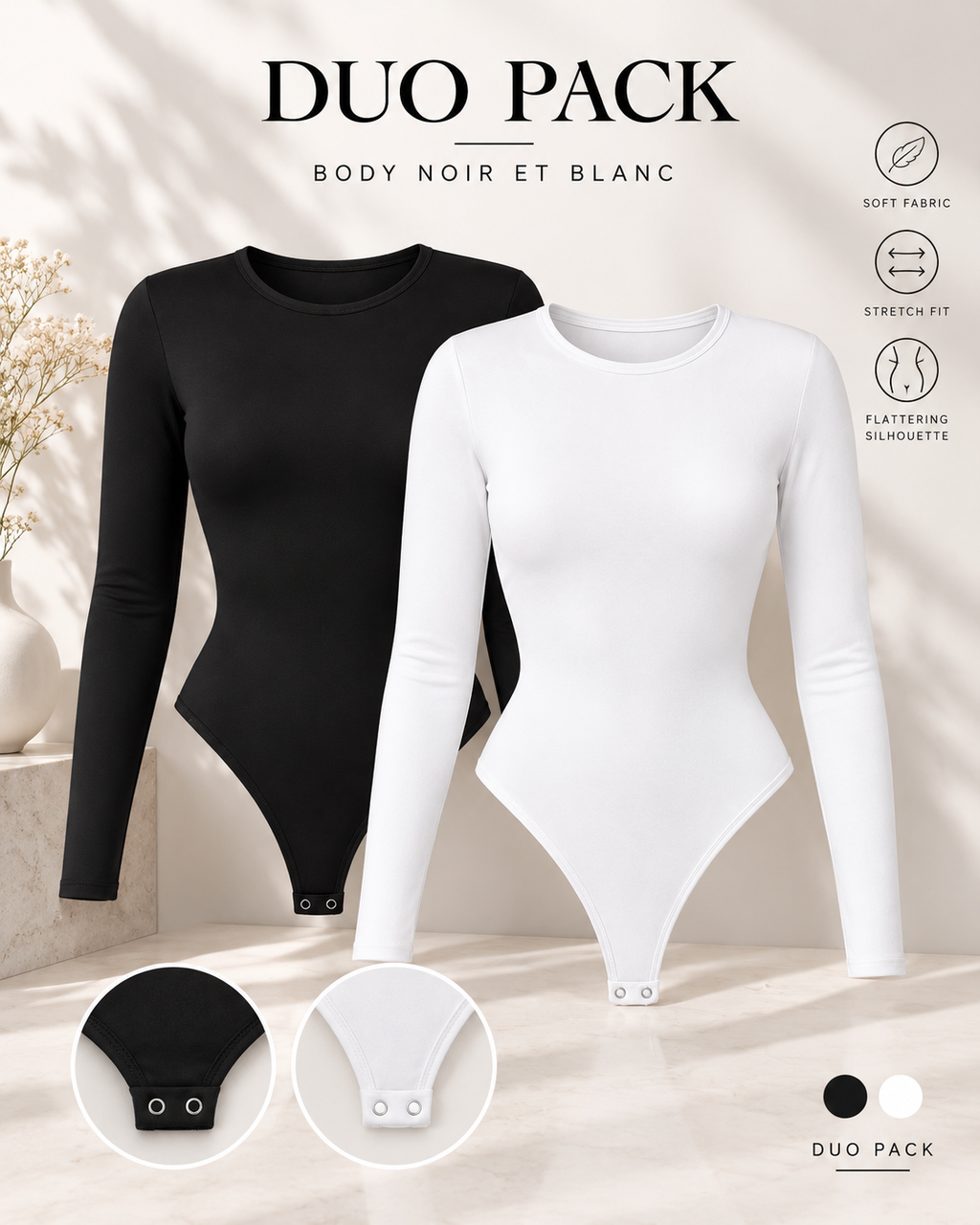 Duo Bodysuits Classique