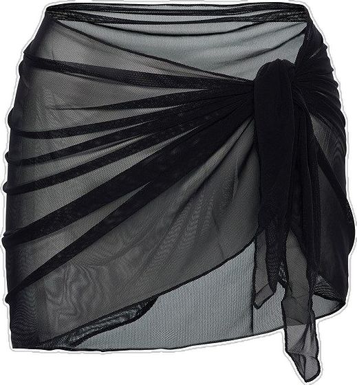 pareo foulard noir