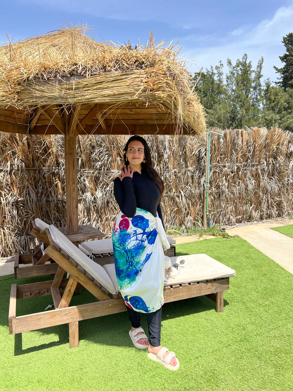 burkini bleu bahdja