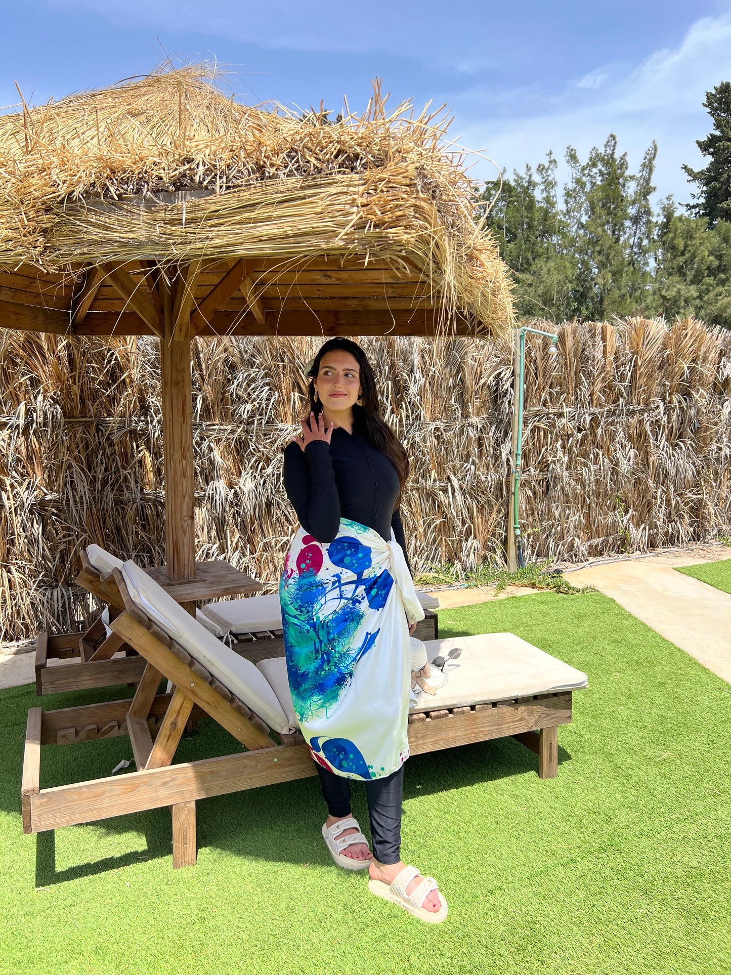 burkini bleu bahdja
