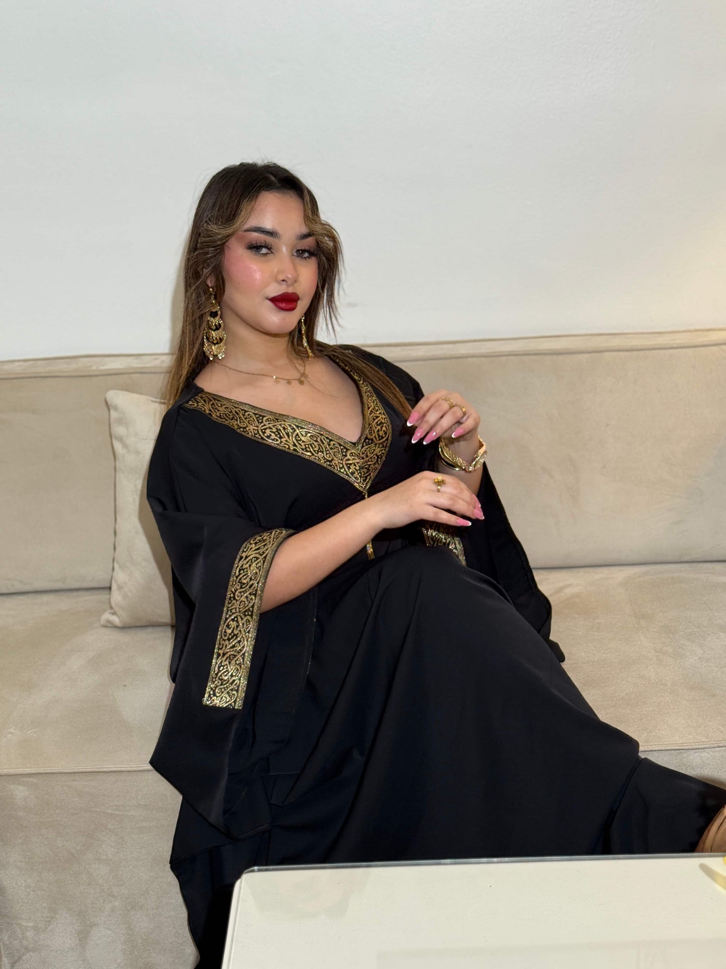 robe ameera noir