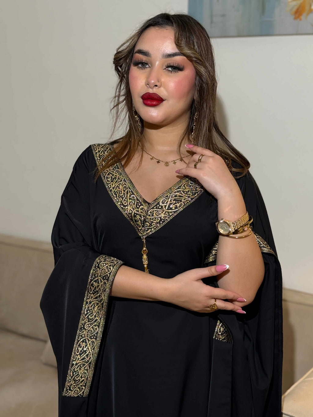 robe ameera noir