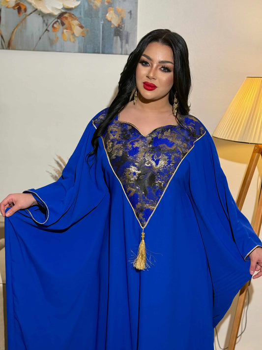 robe sultana bleu roi