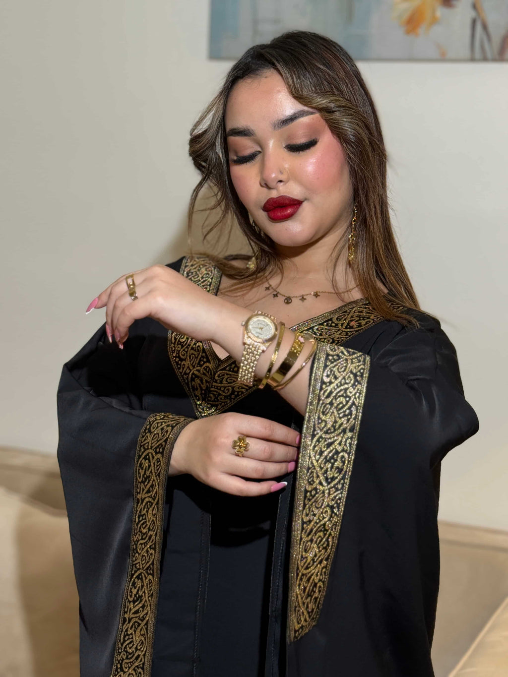 robe ameera noir