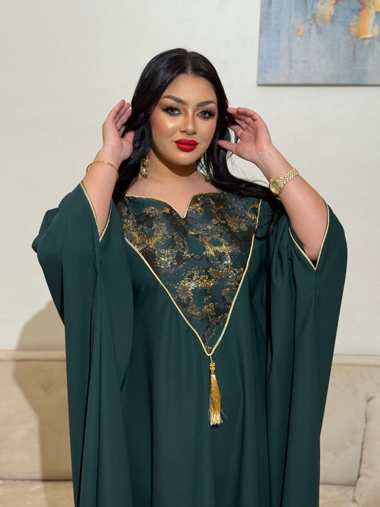 robe sultana vert bouteille