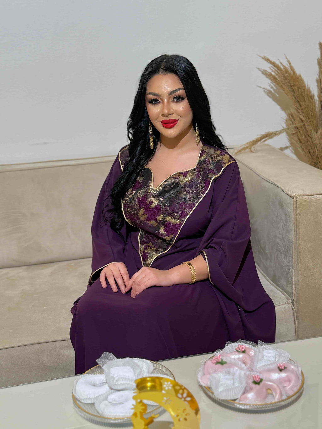 robe sultana violet