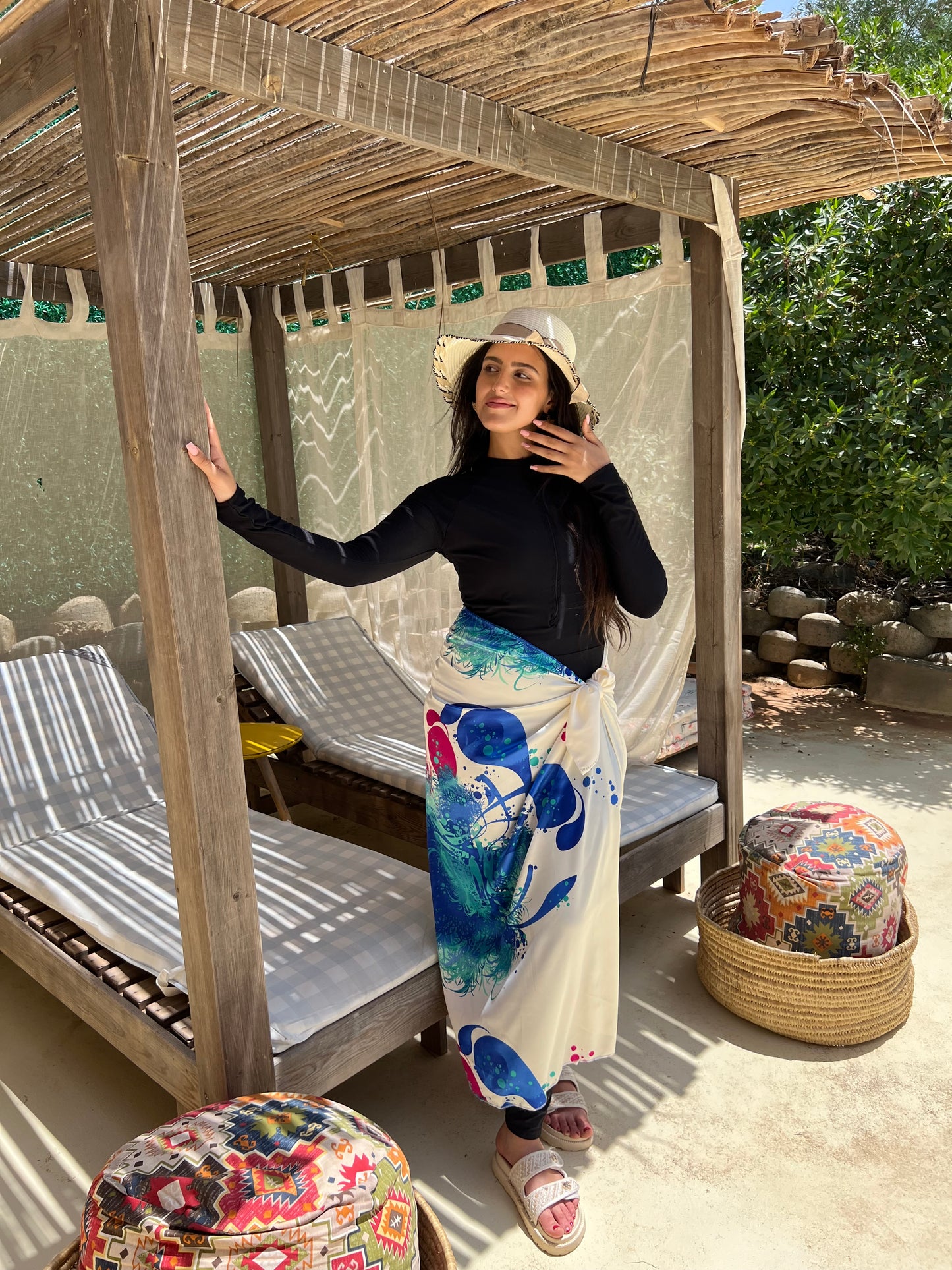 burkini bleu bahdja