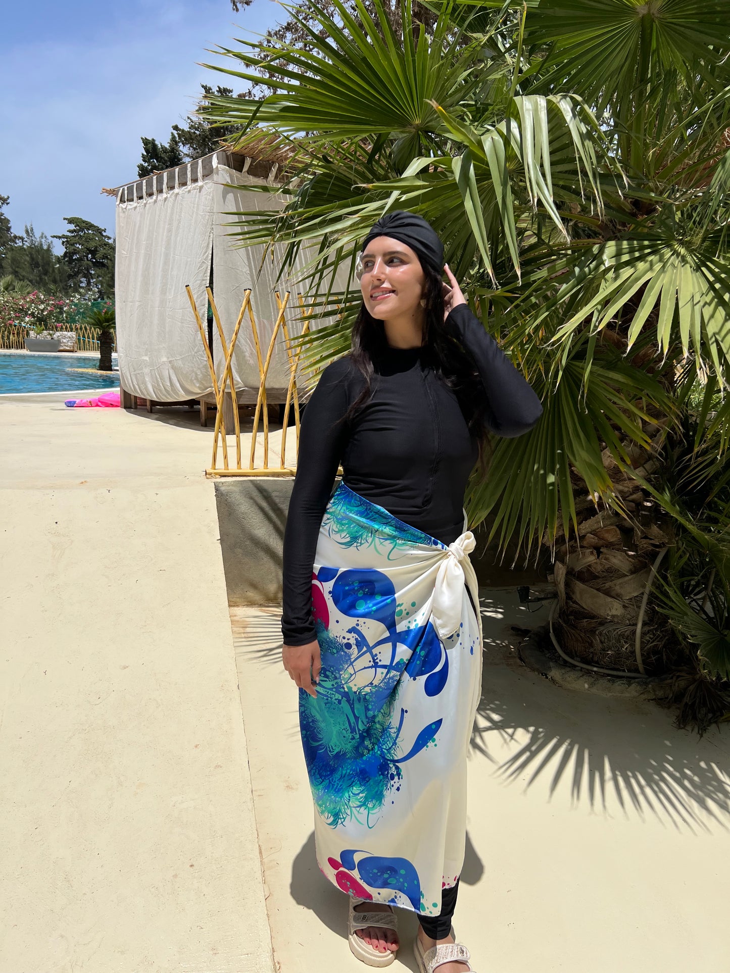 burkini bleu bahdja