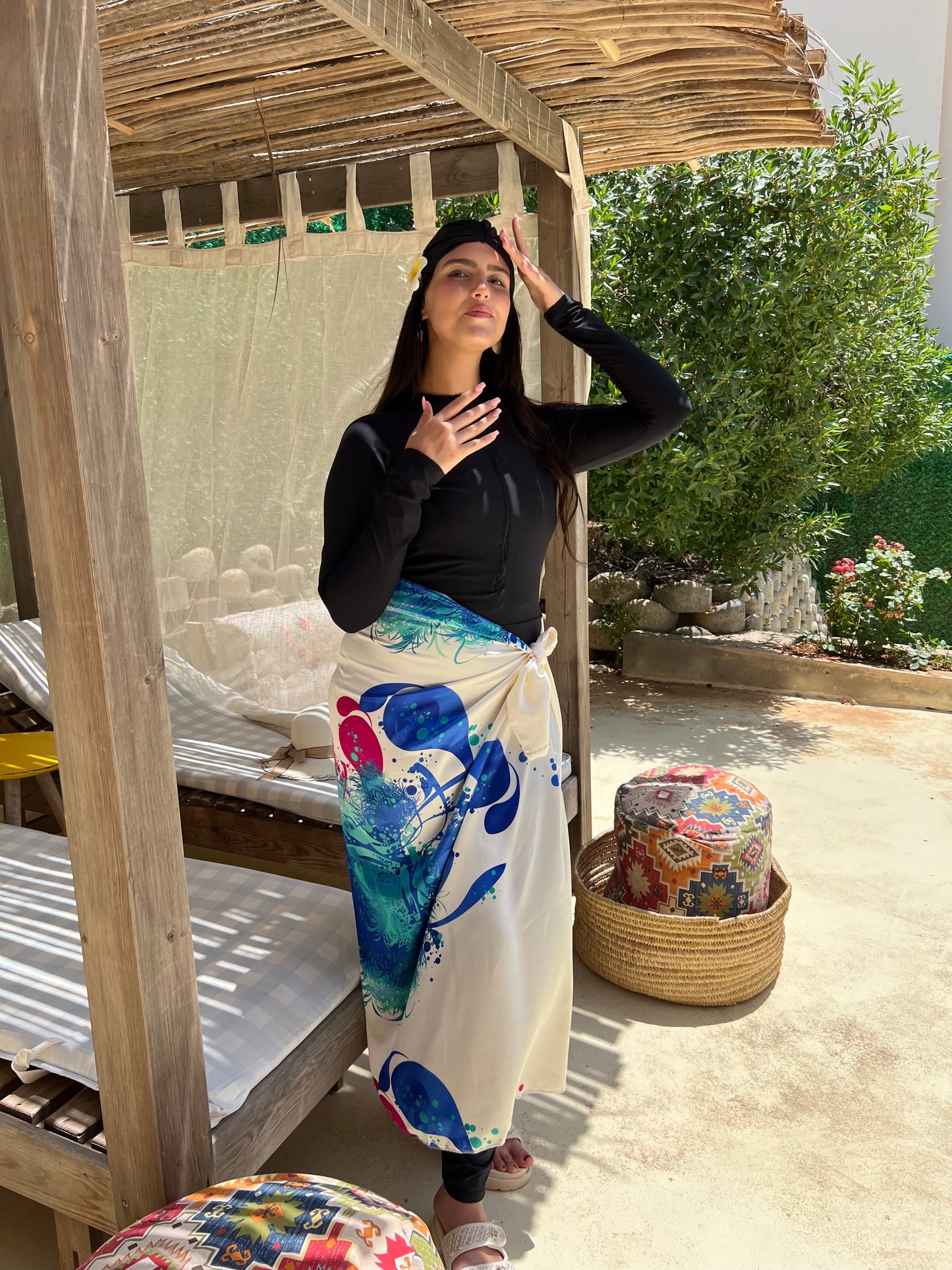 burkini bleu bahdja